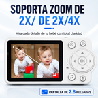 Cámara Monitor Bebé Con Audio Video Pantalla 2.8 Pulgadas