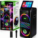 Cabina Dipap DP-1425 10" Bluetooth USB con 2 Micrófonos