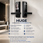 Cerradura Wifi Inteligente Facial Huella Chip Digital Llave
