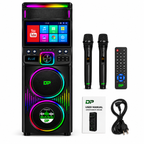 Parlante Torre Video Speaker 12” x2 30000W Bluetooth