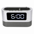 Reloj Mesa Pantalla Digital Porta Lapiceros Multifuncional Moderno Oficina