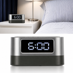 Reloj Mesa Pantalla Digital Porta Lapiceros Multifuncional Moderno Oficina
