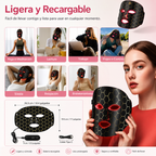 Mascarilla Led Facial 7 Colores Terapia De Luz Antiedad