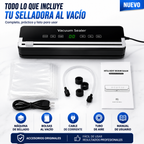 Máquina Empacadora Selladora Al Vacío Para Alimentos 120W