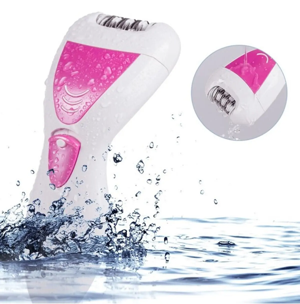 Depiladora Recargable 4 En 1 Geemy GM7006 Profesional Para Mujer