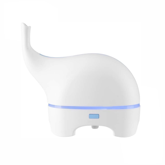 Difusor De Aromas Diseño Elefante 7 Luces 120ml Power Bank