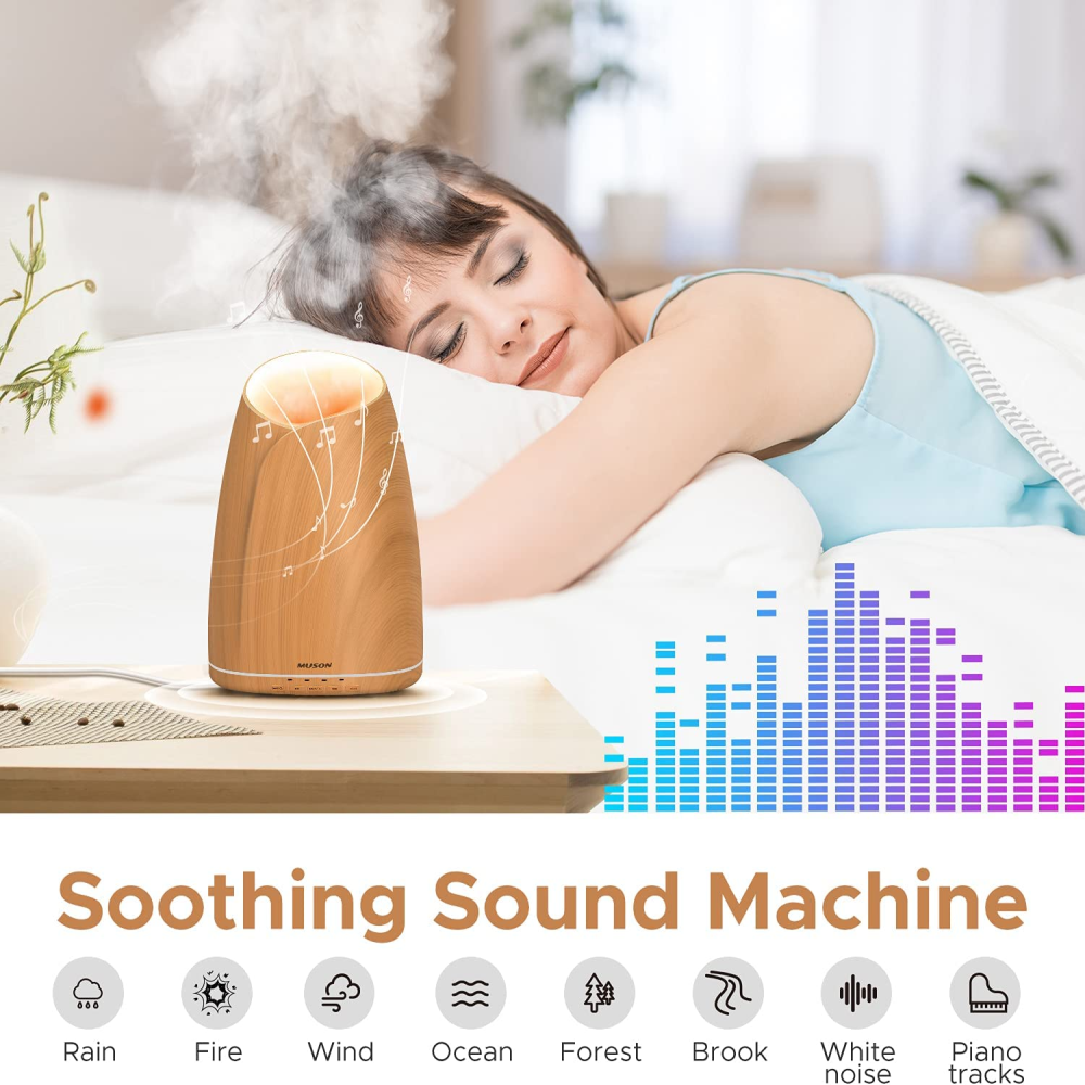 Difusor De Aromas Led 7 Colores 500ml 4 Esencias Incluidas