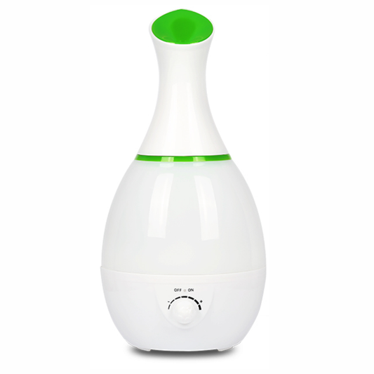 Humidificador Difusor De Aromas Tipo Jarron Led 3 Litros De Capacidad