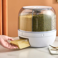 Thumbnail for Dispensador Giratorio Para Granos Frutos Secos 6 Divisiones