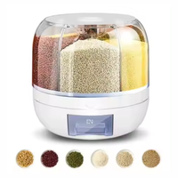 Thumbnail for Dispensador Giratorio Para Granos Frutos Secos 6 Divisiones