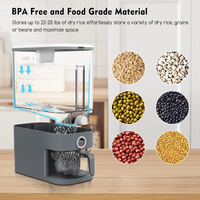Thumbnail for Dispensador Para Granos Y Frutos Secos 25 Libras Capacidad