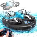 Drone Acuatico Terreste Aereo 3 En 1 Con Control Remoto
