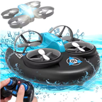 Drone Acuatico Terreste Aereo 3 En 1 Con Control Remoto