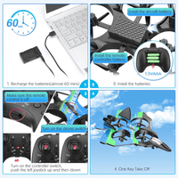 Thumbnail for Drone Avión De Control Remoto Sensor De Mano Cámara Wifi