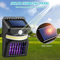 Lampara Solar Mata Zancudos Mosquitos Insectos Exteriores