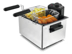 Freidora De Aceite Sokany 2 Cestas Eléctrica 1200W