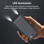 Power Bank 20000mAh 4 Cables Carga Rápida Pantalla Digital GAR 159