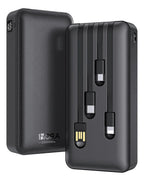 Power Bank 20000mAh 4 Cables Carga Rápida Pantalla Digital GAR 159