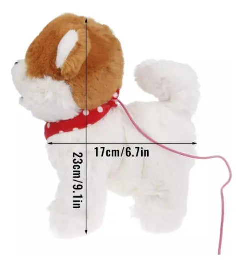 Juguete Peluche Perro Interactivo Lamidas Camina Ladra