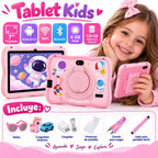 Tablet Niños Educativa Funda Protector Soporte 128gb 4gb