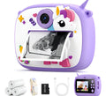 Cámara Instantánea AM300 Niños Impresión Térmica Videos Morado