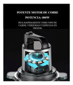 Picador Molinillo Eléctrico Carne 800w 4l Acero Inoxidable