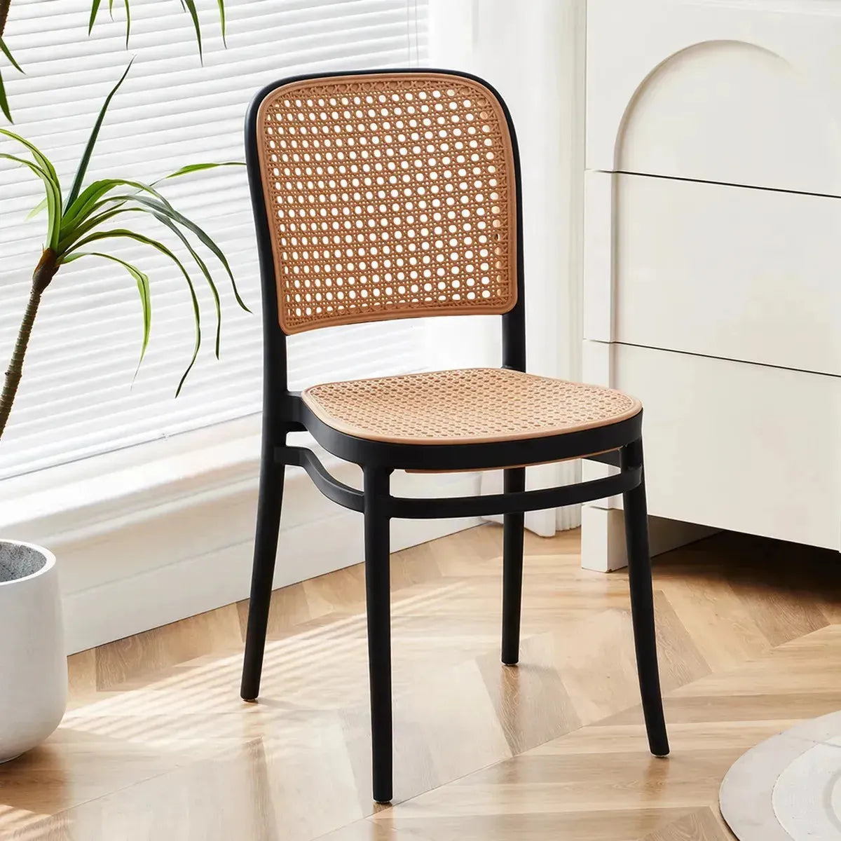Set X4 Sillas Comedor Sala Jardin Exterior Interior Malla