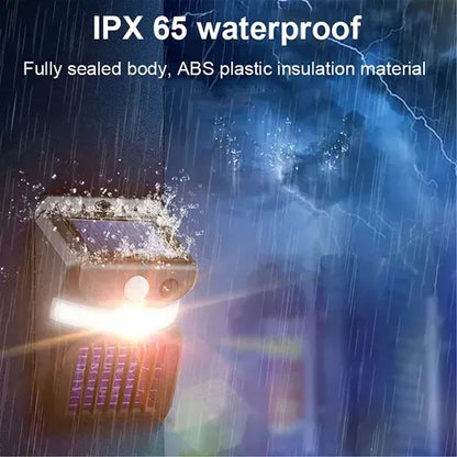 Lampara Solar Mata Zancudos Mosquitos Insectos Exteriores