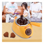 Olla de fondue de chocolate derretidor eléctrico