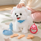 Juguete Peluche Perro Interactivo Lamidas Camina Ladra