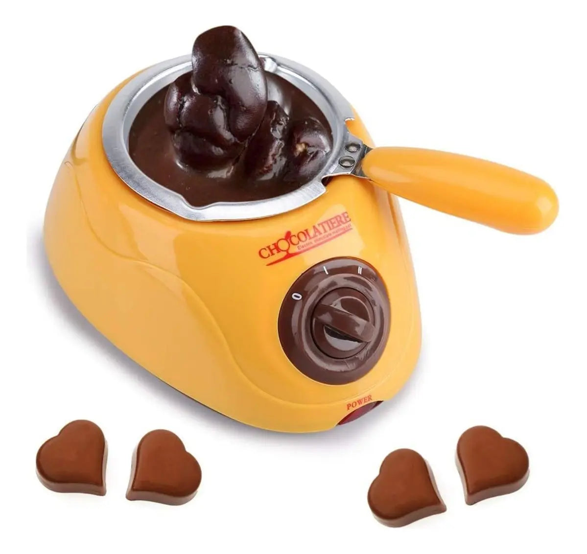 Olla de fondue de chocolate derretidor eléctrico