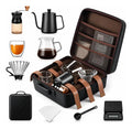 Kit Café Portátil Molino Manual Goteo Cuello Cisne 600ml