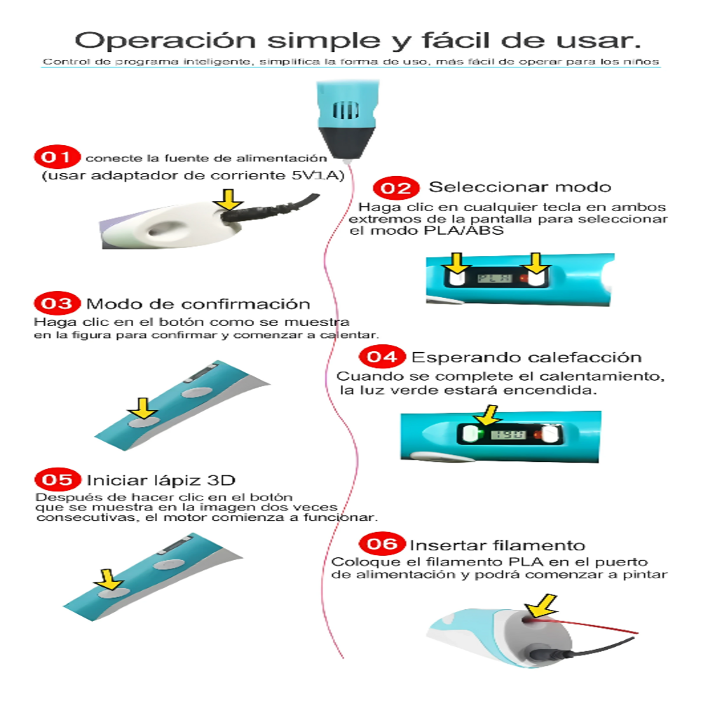 🎨 LÁPIZ DE IMPRESIÓN 3D