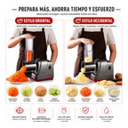 Molino Rallador Electrico Queso Verduras Vegetales 5 En 1