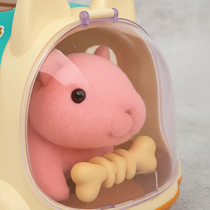 Juguete Interactivo Niños Caja Mascota Conejo Capibara Casa Capibara