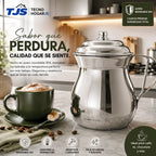 Olleta Jarra Acero Quirúrgico T304 2 Litros Multiusos Tapa