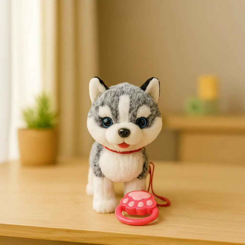 Juguete Peluche Perro Interactivo Lamidas Camina Ladra