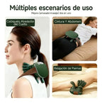 Masajeador Hombros Cuello Calor Terapia Ajustable Tipo Mano