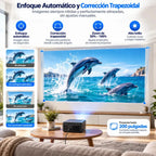 Video Beam Proyector Smart Fhd Ac201 Nativo Wifi Bluetooth Blanco