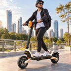 Scooter Eléctrico Urbano Todo Terreno Con Suspensión 800w X2