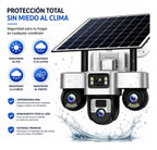Cámara Solar Wifi 3 Lentes Robotica Seguimiento Automático