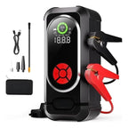 Arrancador Inflador Llantas Power Bank Linterna Led Display