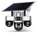 Cámara Solar Wifi 3 Lentes Robotica Seguimiento Automático