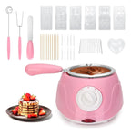 Olla de fondue de chocolate derretidor eléctrico