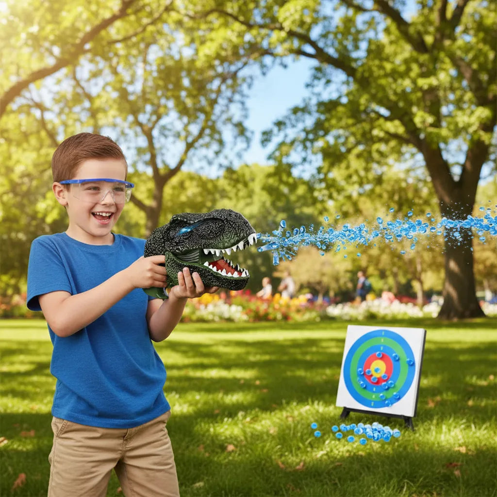 Pistola Hidrogel Dinosaurio Juguete Lanzador Automática