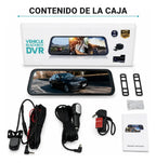 Espejo Retrovisor 3 Camaras Interior Exterior Tactil 1080p