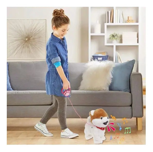 Juguete Peluche Perro Interactivo Lamidas Camina Ladra