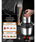 Picador Molinillo Eléctrico Carne 800w 4l Acero Inoxidable