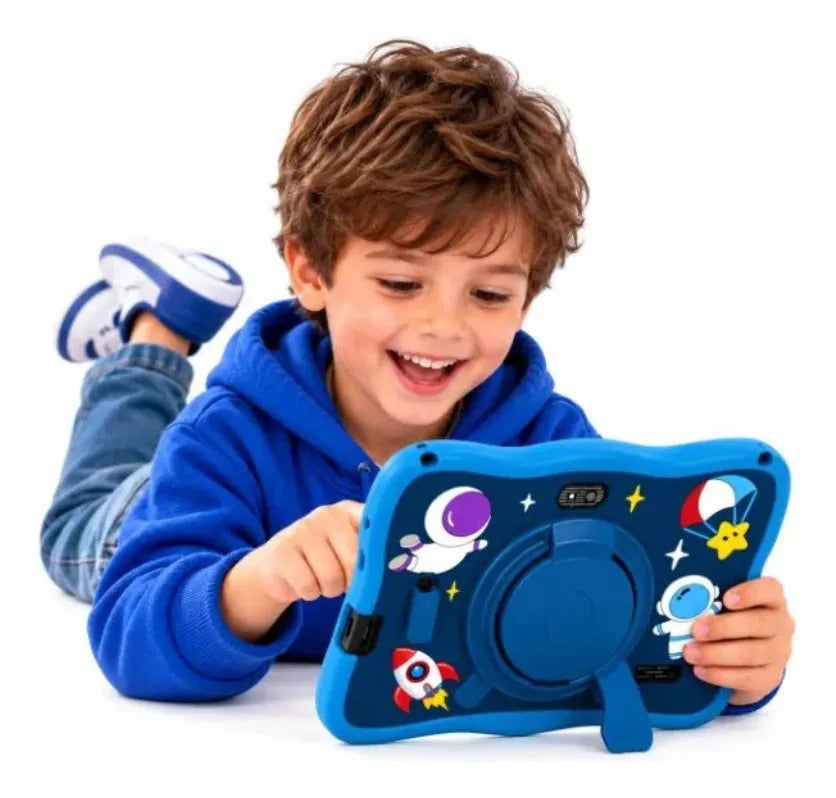 Tablet Niños Educativa Funda Protector Soporte 128gb 4gb