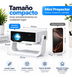 Video Beam Proyector Smart 4k 650 Ansi Nativo Wifi 6 Wielio